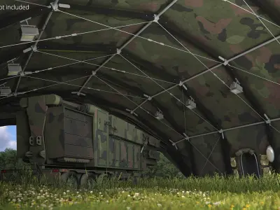  Tactical Camouflage Radar Shelter System 