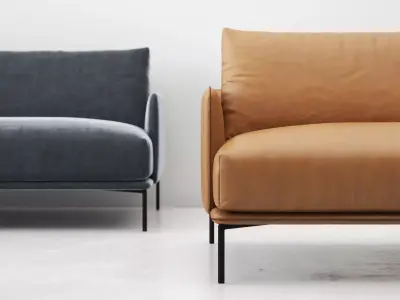 Baron Sofa 3D model