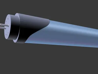 Triple led light 3D model