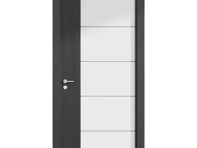Interior door 1 Low-poly 3D model