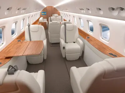  Embraer Legacy 650E Private Jet 