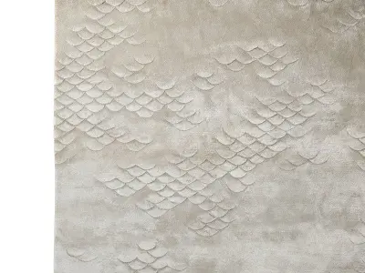 Scales Pearl rug 3D model