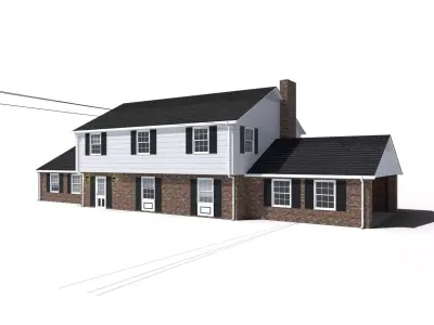 Wheeler House from Stranger Things 3D model