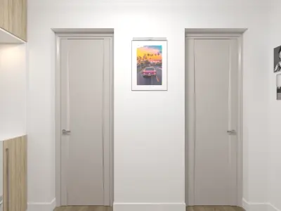 Hall Interior 3D Model 3D model