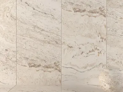 Stone Wall Tiles Antico Ivory 120x270 Set 2 Texture
