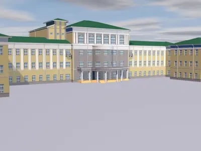 King residence 3D model