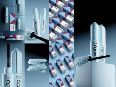 Maskara 3D Photography Preset Template 3D model