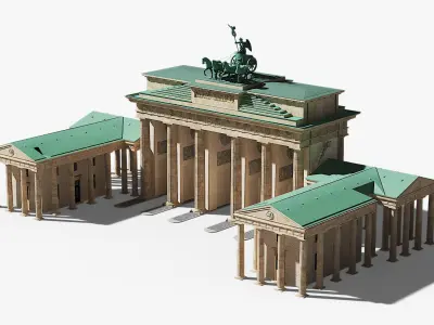  Brandenburg Gate Iconic Neoclassical Monument 