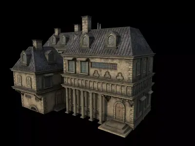Gothic build D 3D model