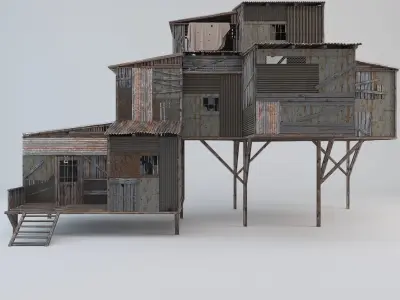Apocalypse House 3D model
