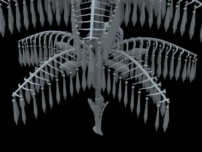 WOKA - PALME - JOSEF HOFFMANN 3D model