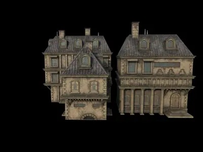 Gothic build D 3D model
