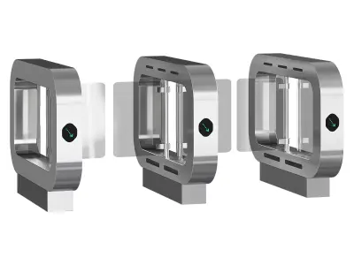 Optical rotating turnstile 3D model