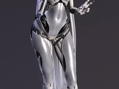 Enya The Mechanical Melody of Xion Stellar Blade  3D print model