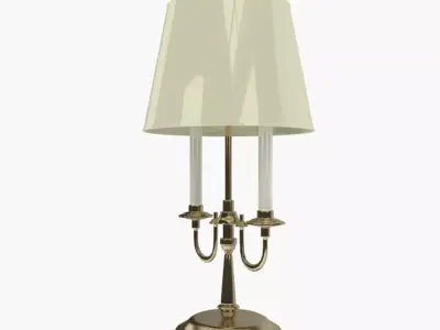 Old Table Lamp Low-poly 3D model buy