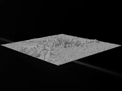 Philadelphia 3D Printing stl file 3D Model of Philadelphia 3D print model