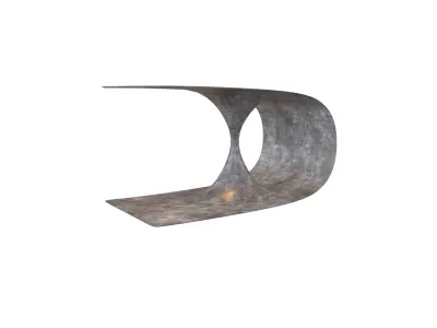 Wormhole v3 003 Low-poly 3D model