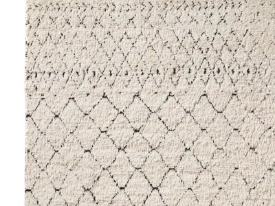 LAHNA WOOL RUG 3D model