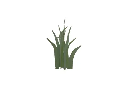 Grass 008 v3 Low-poly 3D model