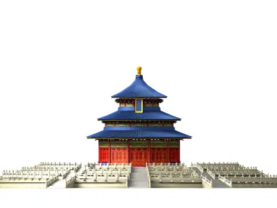 Temple of Heaven 3D model