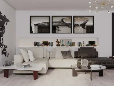OFFICE INTERYER 3D model