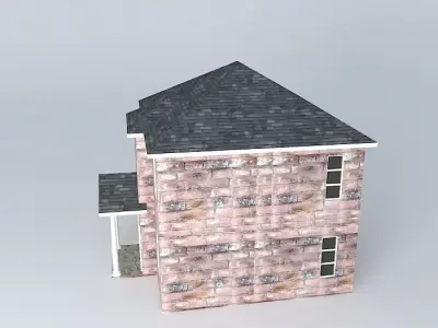 Small Bungalow Free 3D model