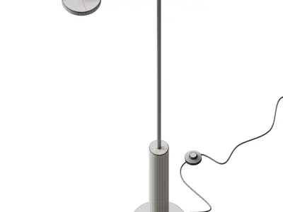 Robin Rafaela metal floor lamp 3D model