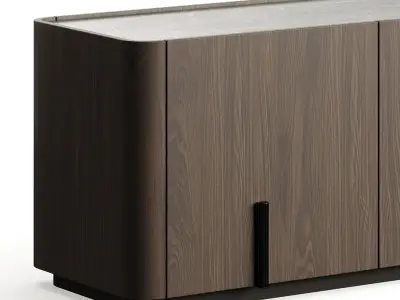 Liu Jo Caillou High Floor Cupboard with Plinth 3D model