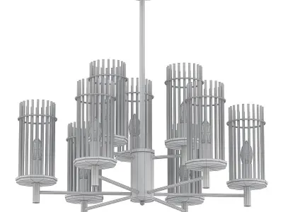 Wendel Chandelier 9 3D model