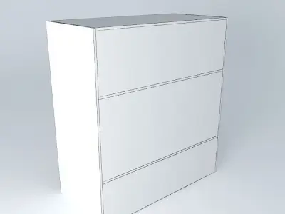 Cabinet-wardrobe-rack light box Free 3D model