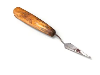 Spatula Old 3D model