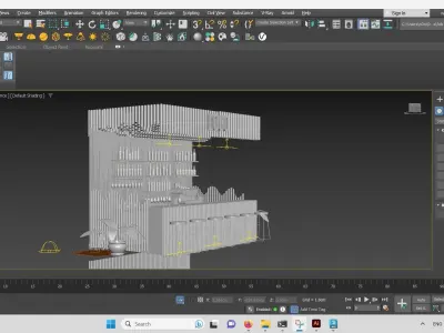 Beach Bar 3D model
