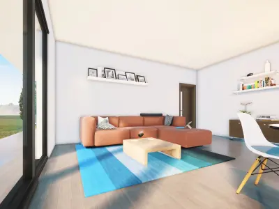 Bungalow model 01 3D model