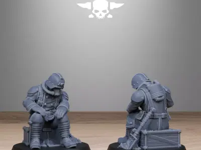 GrimGuard Chill Squad 3D print model