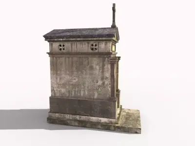 Grave Mausoleum 3D model