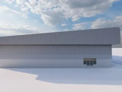 Warehouse-Warehouse Building 3D model