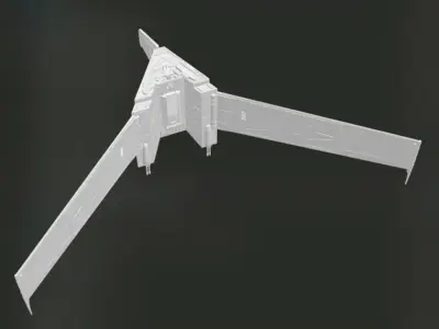 KRENNICS THETA CLASS SHUTTLE 3D print model