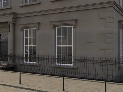 Townhouse London UK 3D model
