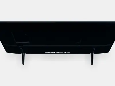 43 duym QLED 4K Q60D Tizen OS Smart TV 2024 3D model