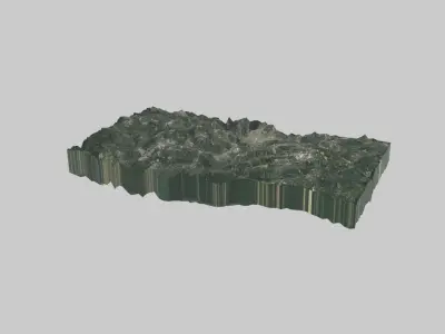 Alexandria City  Low-poly 3D model