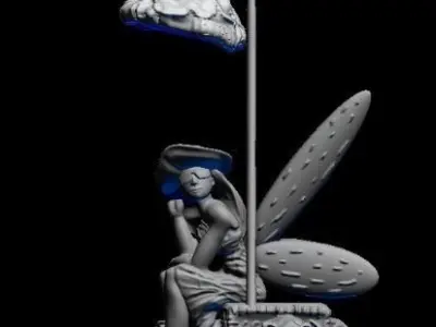 creative art work printing 3D print model