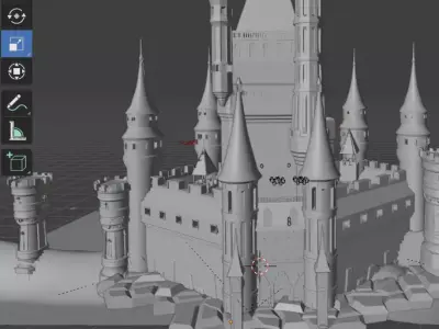 Ravenhold Low-poly 3D model
