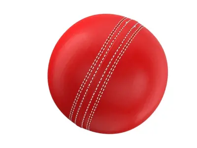 Leather Cricket Ball 3D model