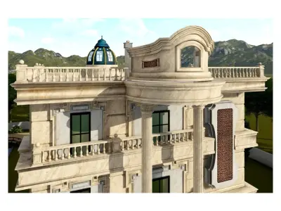 Villa 01 3D model