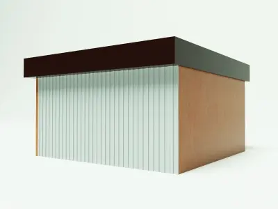 Mini mart Shopping pavillion 3D model