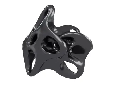 Abstract Shape v27 003 Low-poly 3D model