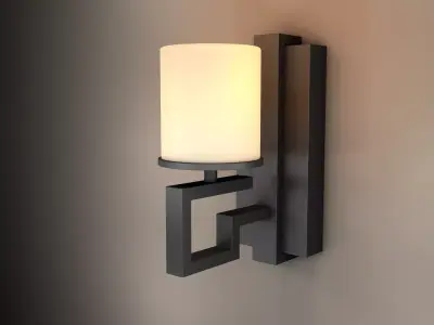 Wall lamp 3D model 40