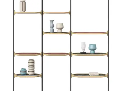 Baxter Libelle shelving 3D model