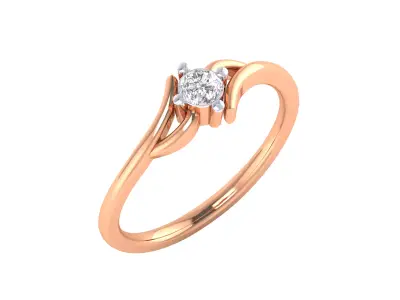 Women Ring Render 3dm STL MTL SLC JCD OBJ FBX Details 3D print model 19