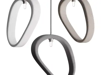 URBI et ORBI ARETHA Hanging lamp 3D model